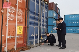 Chi cục Hải quan khu vực X nỗ lực thực hiện nhiệm vụ sau sắp xếp tổ chức bộ máy