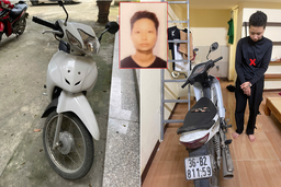  Bắt giữ đối tượng trộm cắp xe máy