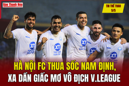 Tin thể thao 5/5: Hà Nội FC xa dần giấc mơ vô địch 