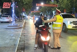 Tăng cường xử lý vi phạm nồng độ cồn trên địa bàn TP Thanh Hóa