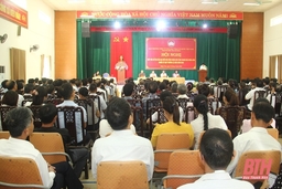 Cử tri TP Thanh Hóa kiến nghị các nội dung liên quan đến thực hiện mô hình chính quyền địa phương 2 cấp