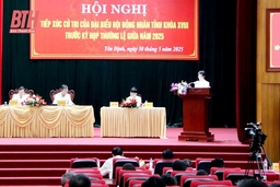 Cử tri huyện Yên Định kiến nghị hỗ trợ đối tượng thôi việc khi sáp nhập xã
