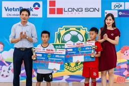 Những gương mặt xuất sắc được vinh danh tại giải Bóng đá Nhi đồng Báo Thanh Hoá năm 2025