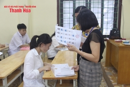 Hơn 41.000 thí sinh Thanh Hóa làm thủ tục dự thi Tốt nghiệp THPT, vắng 509 thí sinh
