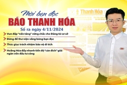 Mời bạn đọc báo Thanh Hóa số ra ngày 4/11/2024