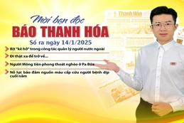 Mời bạn đọc báo Thanh Hóa số ra ngày 14/1/2025