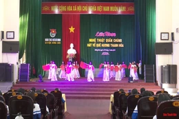 Huyện Đông Sơn: Sôi nổi liên hoan nghệ thuật quần chúng “Hát về quê hương Thanh Hóa”