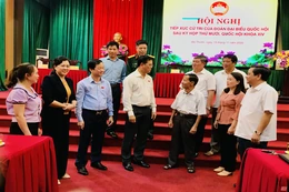 Đại biểu Quốc hội tiếp xúc cử tri huyện Bá Thước