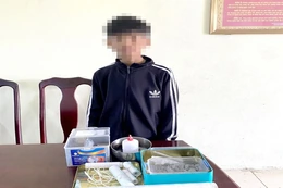 Một học sinh  tàng trữ trái phép nguyên liệu để sản xuất pháo