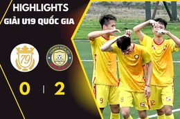 [HIGHLIGHT] U19 Luxury Hạ Long 0-2 U19 Đông Á Thanh Hóa: Chiến thắng nhẹ nhàng nhờ siêu phẩm đá phạt