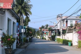 Huyện đứng đầu toàn tỉnh về xây dựng thôn, tổ dân phố kiểu mẫu