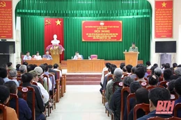 Cử tri huyện Nga Sơn kiến nghị việc di dân, tái định cư khu vực ngoài đê sông Hoạt