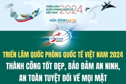 Triển lãm Quốc phòng quốc tế Việt Nam 2024 thành công tốt đẹp