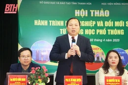 Hội thảo “Hành trình khởi nghiệp và đổi mới sáng tạo từ THPT” năm 2025