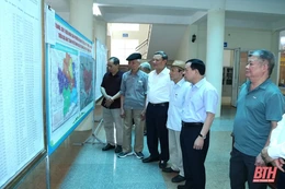 Phó Bí thư Thường trực Tỉnh ủy Lại Thế Nguyên dự hội nghị lấy ý kiến Nhân dân về phương án sắp xếp đơn vị hành chính cấp xã trên địa bàn thành phố Thanh Hóa