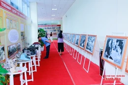 Triển lãm trưng bày hàng chục hiện vật gắn bó với các thế hệ người làm báo xứ Thanh