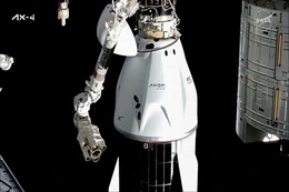 Phi hành đoàn Axiom Mission 4 kết thúc hành trình lịch sử