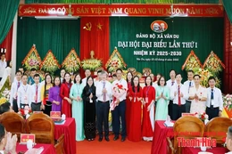 Xây dựng chính quyền hiệu năng, hiệu lực, hiệu quả, phấn đấu đưa Vân Du trở thành xã nông thôn mới nâng cao vào năm 2030