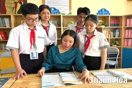 Cô giáo truyền “lửa” đam mê môn Ngữ văn cho học sinh