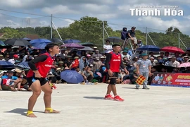 Giải bóng chuyền chào mừng kỷ niệm 84 năm thành lập Chiến khu Ngọc Trạo