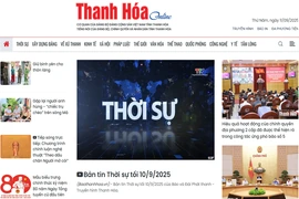 Báo Thanh Hóa điện tử ra mắt giao diện mới: Hiện đại, đa phương tiện, thân thiện với bạn đọc