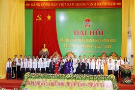 Đại hội đại biểu Hội Nông dân tỉnh Thanh Hóa khóa XI, nhiệm kỳ 2023-2028