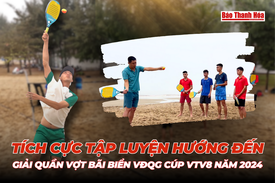 Đội tuyển quần vợt  Thanh Hoá tích cực tập luyện hướng đến giải quần vợt bãi biển VĐQG  lần đầu tổ chức tại Sầm Sơn