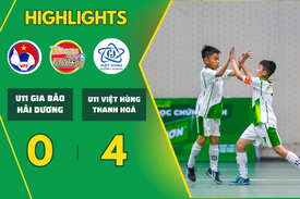 [HIGHLIGHTS] U11 Gia Bảo Hải Dương 0-4 U11 Việt Hùng Thanh Hoá