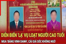 Bản tin an ninh trật tự 30/9: “Bẫy” người cao tuổi mua bảng vinh danh giá cao, chính quyền vào cuộc