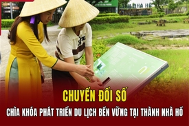 Chuyển đổi số: Chìa khóa phát triển du lịch bền vững tại Thành nhà Hồ