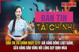 Bản tin Tài chính 2/11: Giá vàng đồng loạt giảm, cửa hàng bán vàng nới lỏng quy định mua