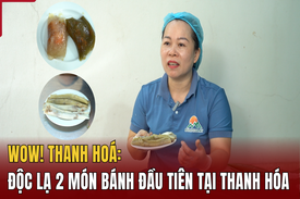 [WOW! THANH HÓA] Độc lạ 2 món bánh đầu tiên tại Thanh Hóa