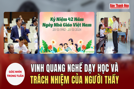 [Góc nhìn]: Vinh quang nghề dạy học và trách nhiệm của người thầy