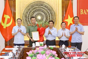 Chỉ định đồng chí Tô Anh Dũng, Giám đốc Công an tỉnh tham gia Ban Chấp hành, Ban Thường vụ Tỉnh ủy Thanh Hóa