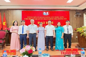 Đảng bộ xã Triệu Sơn hoàn thành Đại hội Đảng bộ, chi bộ cơ sở