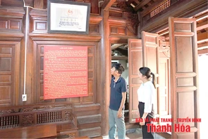 Tự hào nơi thành lập chi bộ Đảng đầu tiên của tỉnh Thanh Hóa