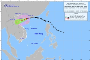 Thông tin mới nhất về cơn bão số 3 – cách Quảng Ninh khoảng 120km