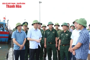 Công điện của Ban Thường vụ Tỉnh ủy Thanh Hóa về việc tập trung lãnh đạo, chỉ đạo ứng phó với cơn bão số 5 năm 2025