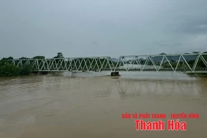 Phát lệnh báo động I trên sông Lèn