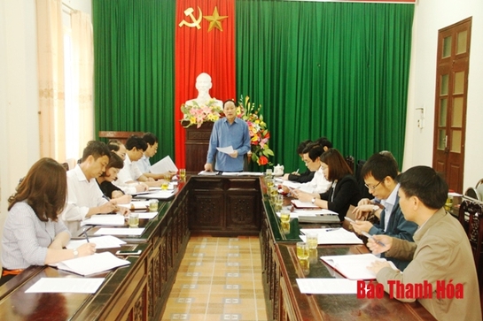 Giám sát việc khắc phục những khuyết điểm, hạn chế sau giám sát về công tác bảo vệ môi trường tại huyện Bá Thước