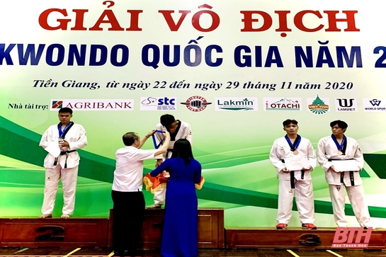 Thanh Hoá tham dự Giải vô địch Taekwondo quốc gia năm 2020