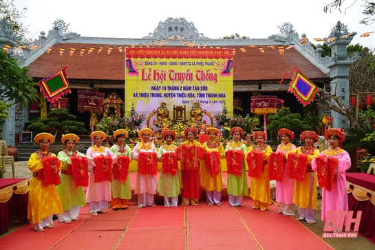 Đặc sắc Lễ hội truyền thống xã Thiệu Trung
