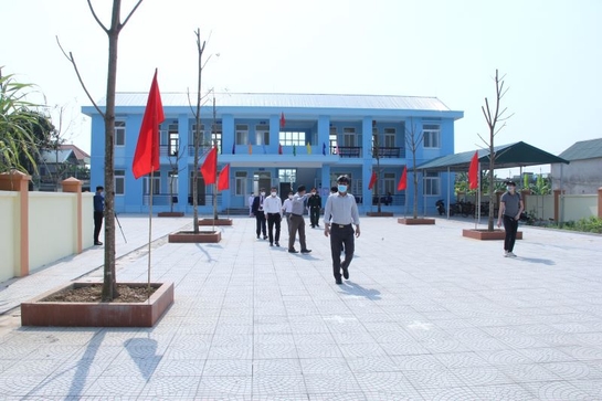 Thẩm định đạt chuẩn Nông thôn mới cho 3 xã cuối cùng của huyện Hậu Lộc