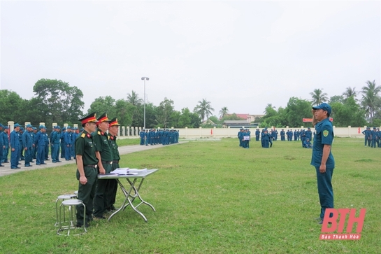 UBND TP Sầm Sơn khai mạc Hội thao dân quân cơ động năm 2022