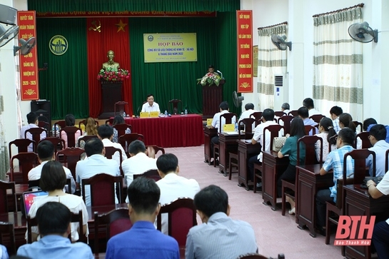 Công bố số liệu thống kê kinh tế - xã hội tỉnh Thanh Hoá 6 tháng đầu năm 2022