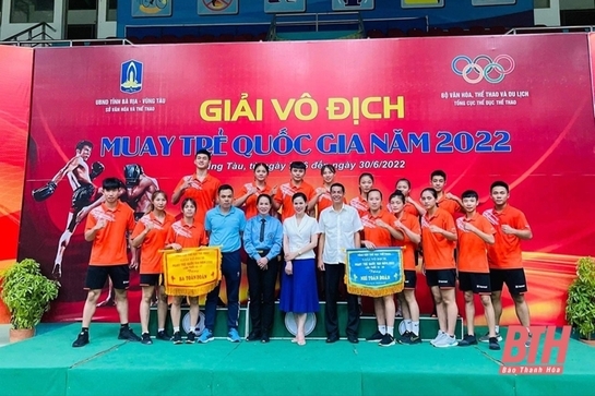 Muay Thanh Hóa giành thành tích cao tại Giải vô địch trẻ quốc gia năm 2022