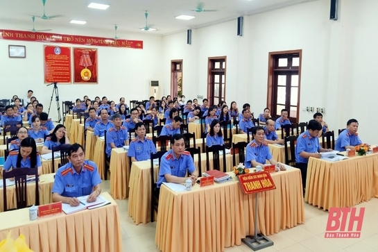 Viện Kiểm sát Nhân dân hai cấp tỉnh Thanh Hóa hoàn thành hầu hết các chỉ tiêu Quốc hội giao