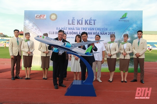 Năm thứ 2 liên tiếp, Bamboo Airways là nhà tài trợ vận chuyển chính thức cho CLB Đông Á Thanh Hoá