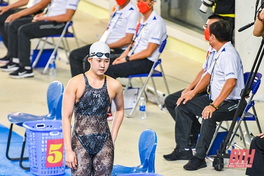 Phá kỉ lục tại Giải vô địch bơi trẻ quốc gia, Phạm Thị Vân chuẩn bị lên đường sang Nga thi đấu