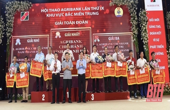 Agribank Thanh Hóa giành giải nhất toàn đoàn Hội thao Agribank lần thứ IX khu vực Bắc miền trung năm 2022